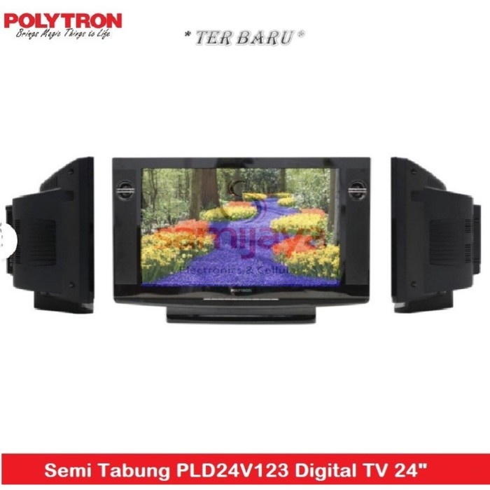 POLYTRON PLD24V123 TV 24&quot; Inch Semi Tabung Digital |PLD 24V123