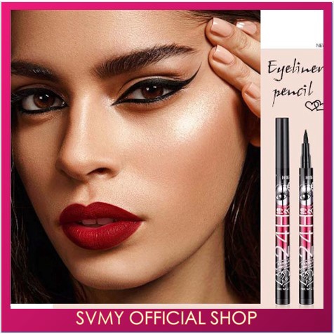 Hengfei Eyeliner Pen Cair Waterproof (Red/Blue) HF01