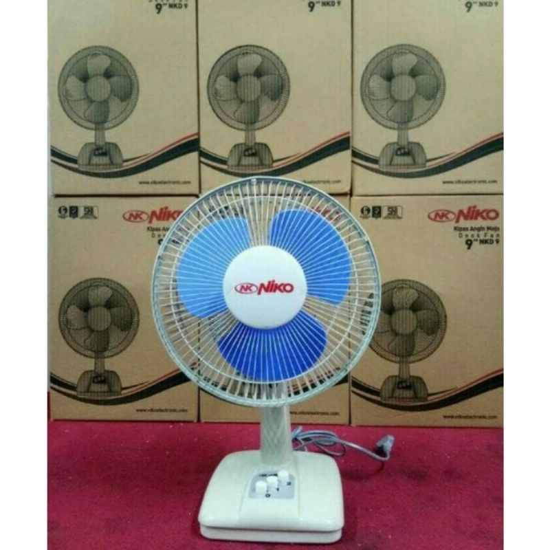 KIPAS ANGIN MEJA NIKO 9 INCH NIKO 9 NKD