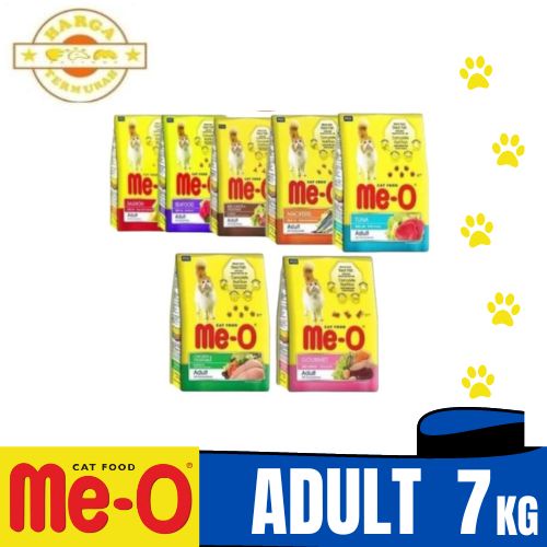 Meo Me-O Adult Tuna/Salmon/Chicken 7kg 7 kg via GRAB/GOJEK