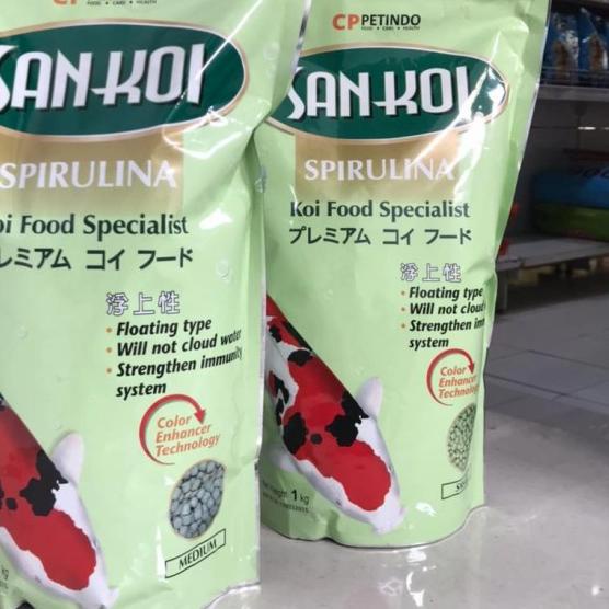 Sankoi Small & Medium 1kg/ pakan ikan sankoi - S