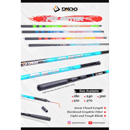 tegek fiber daido pole star