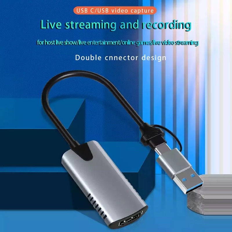 video capture usb 3.0 60 fps dual interface 4k 1080p hdmi