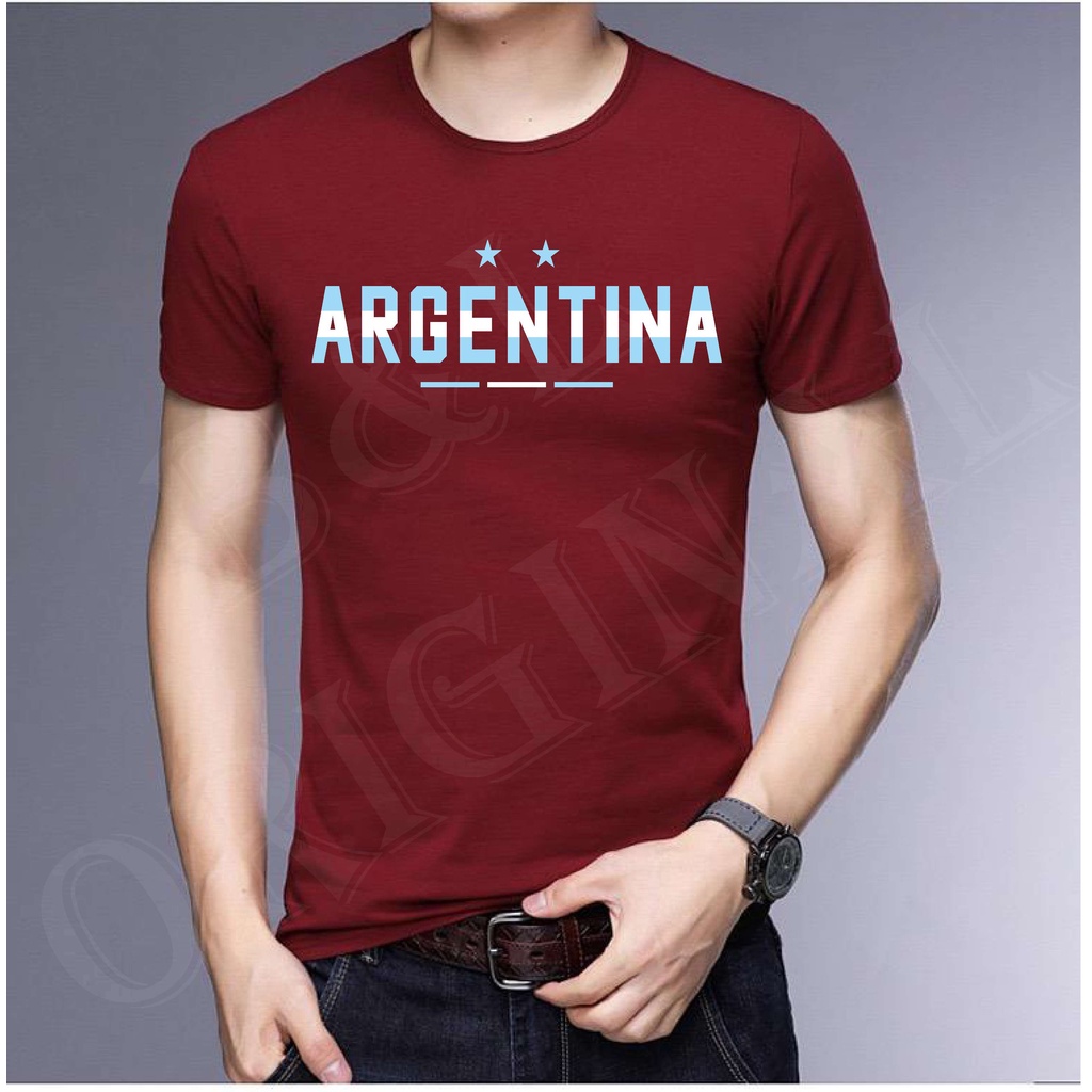 BS BAJU KAOS ARGENTINA SPESIAL BOLA HIGH QUALITY