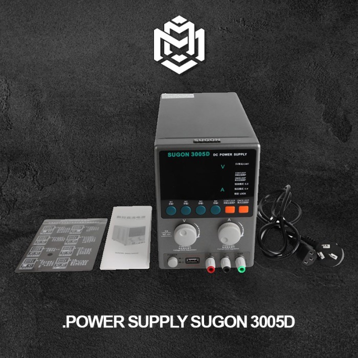 Power Supply Power Supply Sugon 3005D Digital Adjustable 30V 5A Dc Penghancur Short