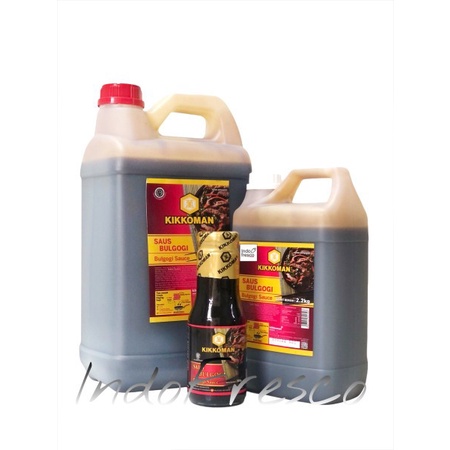 

Kikkoman Bbq Bulgogi Sauce- Saus Bulgogi Jerigen 2L