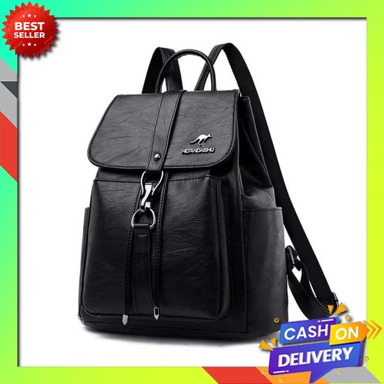 Cod Ransel Mini Kulit Sintetis Motif Jait-Jait Bordir / Ransel Wanita Remaja Murah / Tas Ransel Tas 