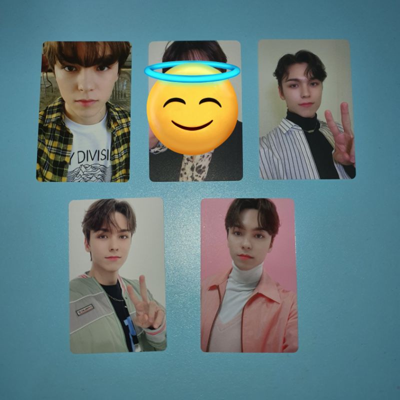photocard seventeen vernon sg season greetings greeting 19 21 22 japan korea