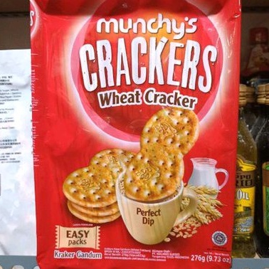 

Munchys Wheat Crackers / Biskuit Gandum munchy's