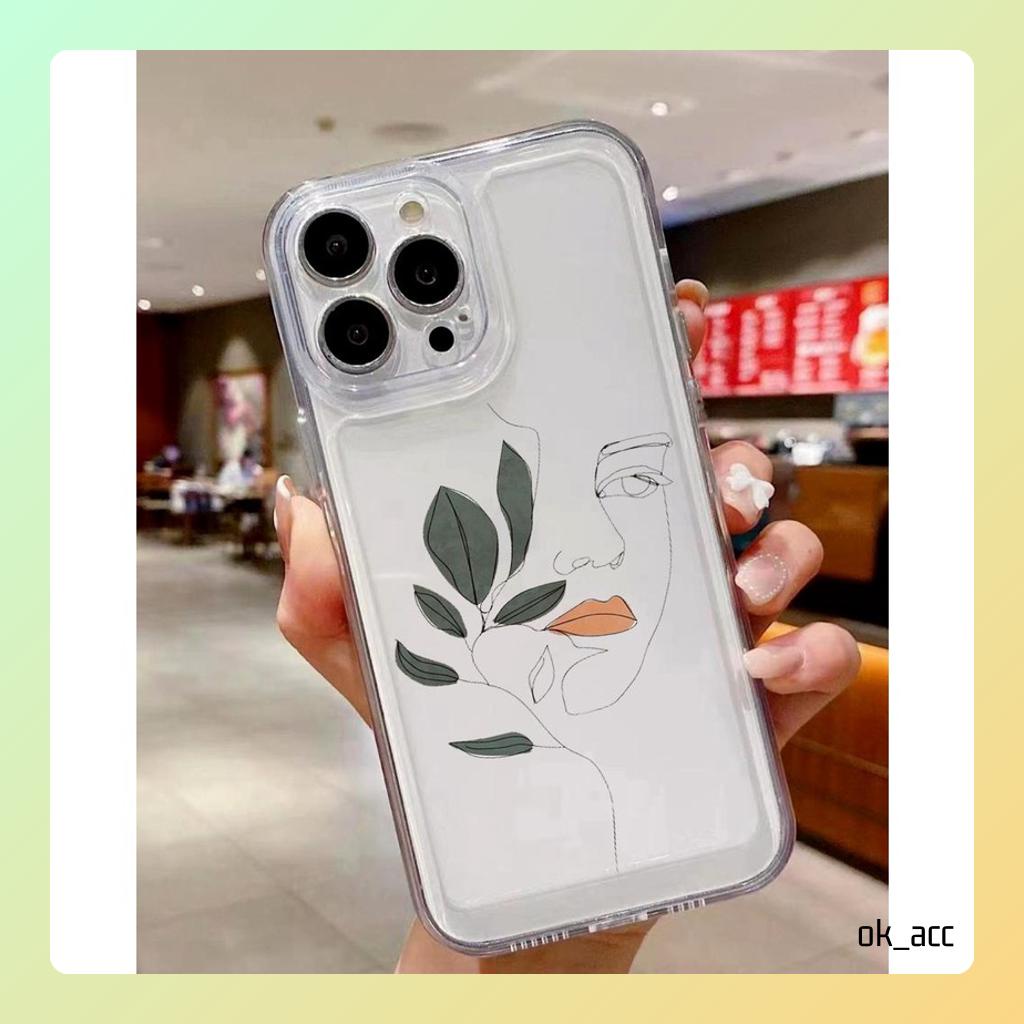 Casing estetika GG25 for Oppo A1k A11k A12 A15 A15s A16 A17 A3s A33 A36 A96 A37 Neo 9 A5s A5 A52 A53 A54 A57 A7 A72 A74 A76 A77 A9 A92 A95 Reno 4 4F 5 5F 6 7 7Z 8 8Z Realme U1 U2 2 Pro C1 C2 C11 C21 C21y C30 C31 C33 C35 5 5s 5i C3 Narzo 50a 50i