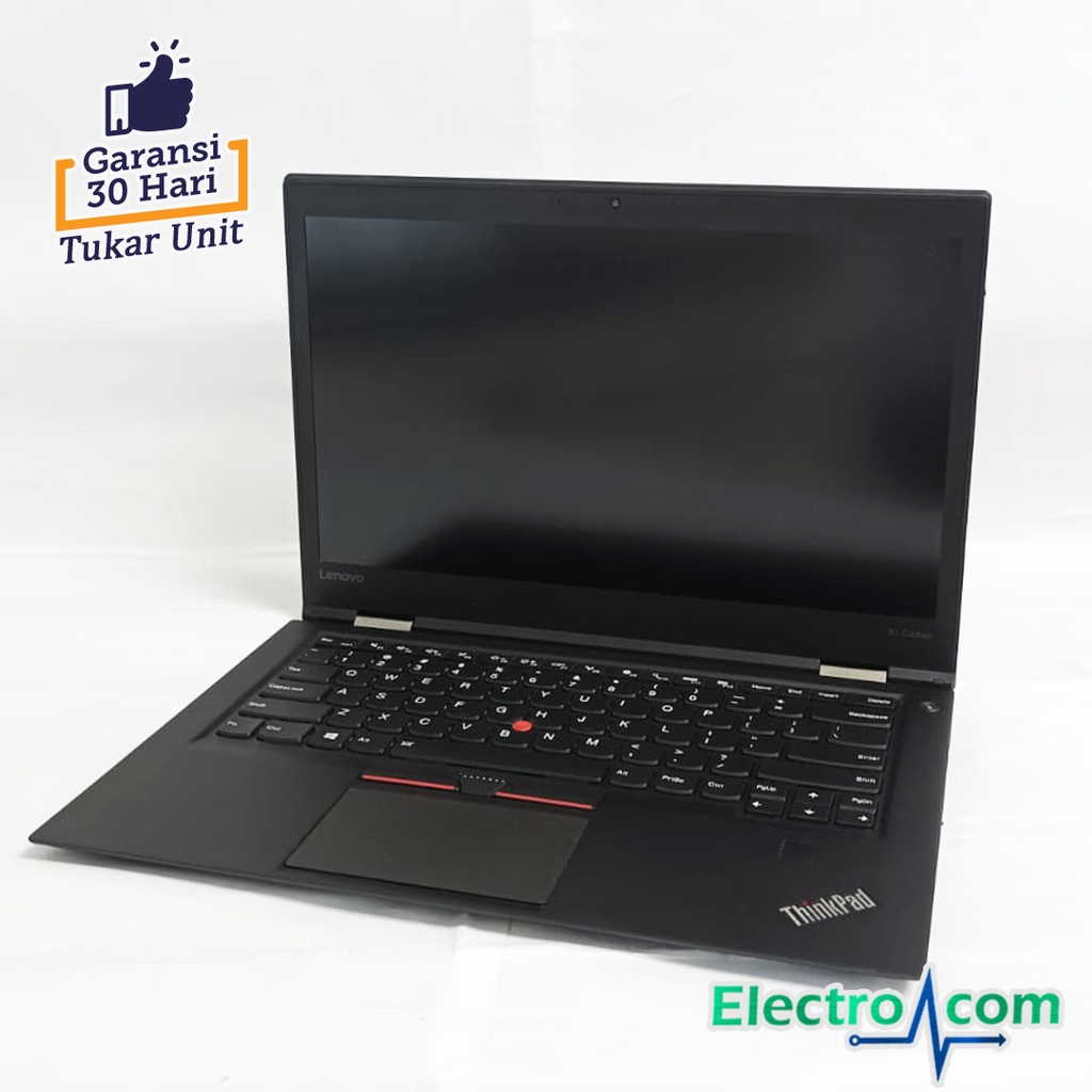 Lenovo Thinkpad X1 Carbon 4th Core i7 Gen6 RAM 16GB SSD 256GB Slim