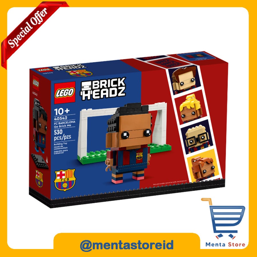 LEGO Brickheadz 40542 FC Barcelona Go Brick Me