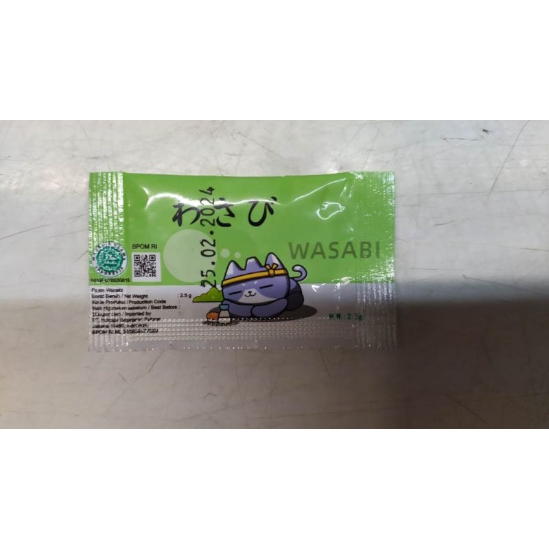 

Wasabi Sachet Pasta Halal