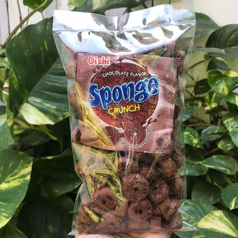 SNACK SPONGE COKLAT 200G/SNACK KILOAN