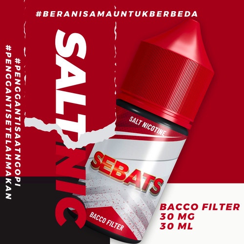 LIQUIDS SEBATS SALT BACCOO FILTER 30ML 30MG