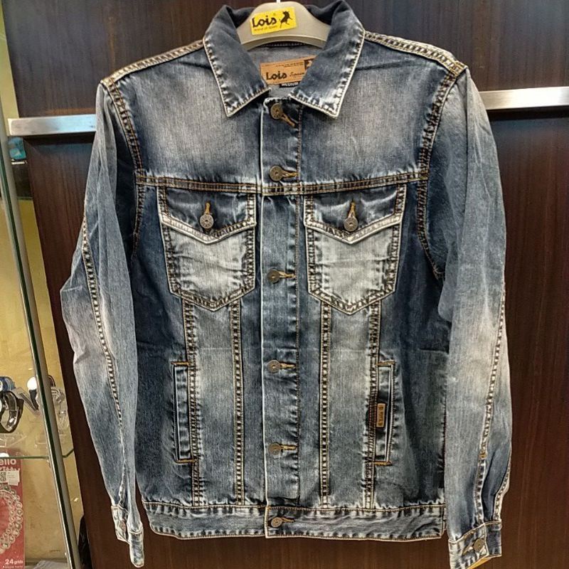 New arrival Jaket jeans pria - LOIS JEANS ORIGINAL - MJF112