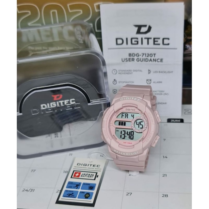 DG 7120T JAM TANGAN DIGITAL TERLARIS BISA OUTDOOR TERLARIS ANTI AIR DIGITEC 7120