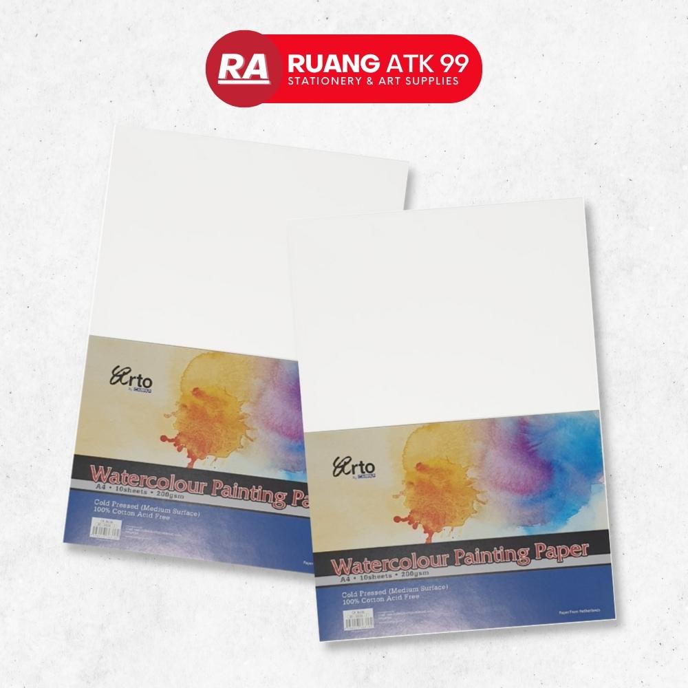 

Arto Cotton Cold Pressed Watercolor Paper 200gsm 10 Sheets