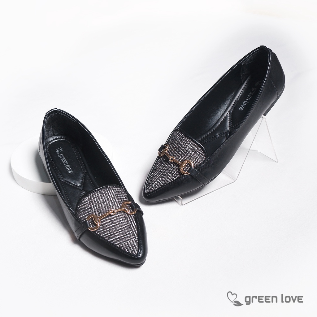 Green Love Sepatu Flat STEVIA