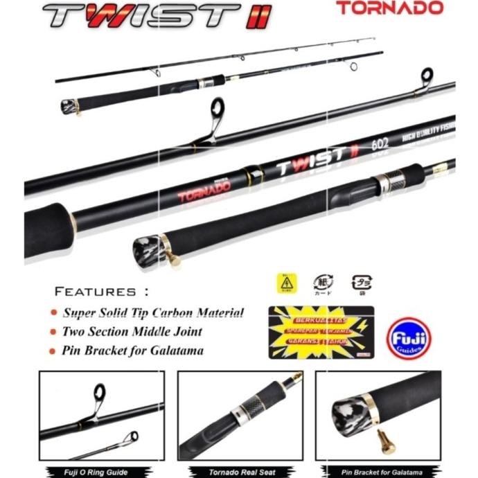 Joran Pancing Tornado Twist II 562-602