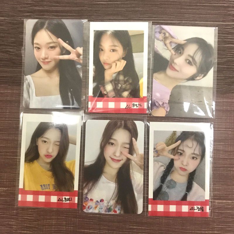 LOONA Hyunjin Choerry Jinsoul SET Photocard Polaroid Summer Package 2021