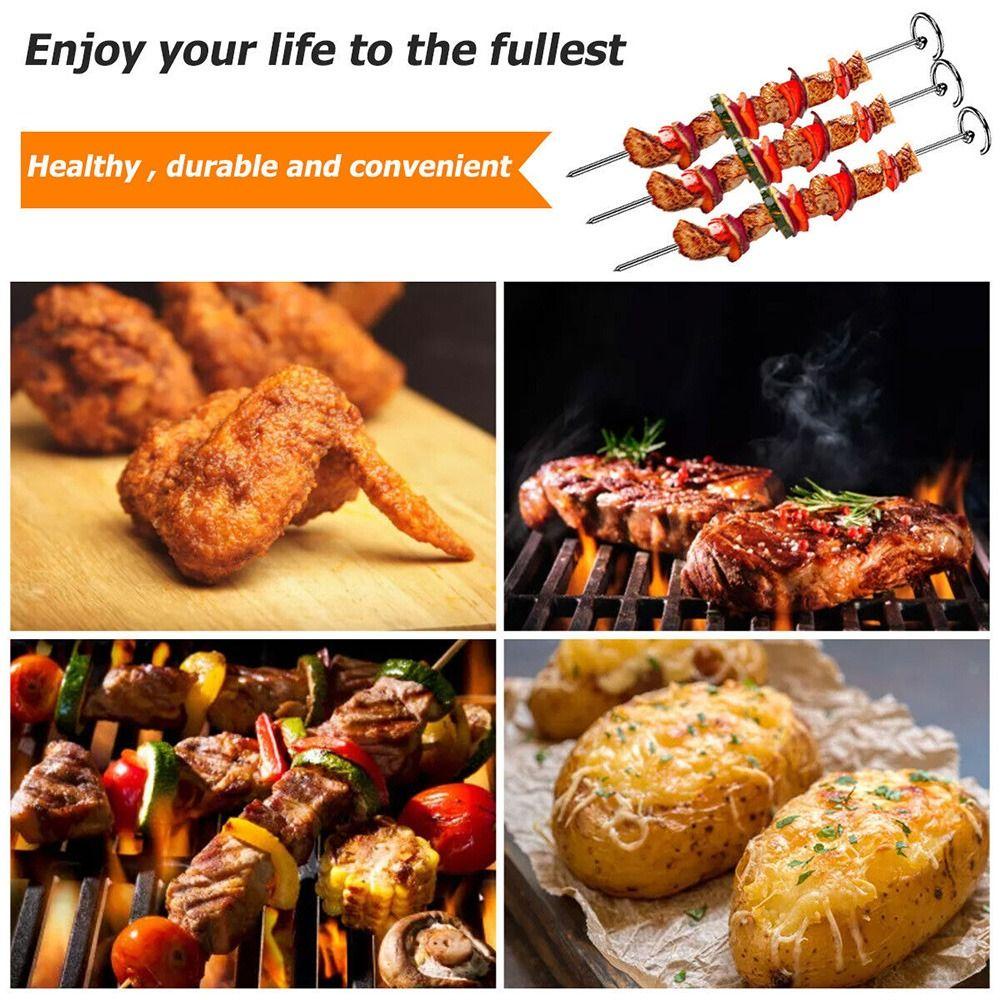 Top Air Fryer Rack Untuk Ninjia Rak Tusuk Dapur Bakewear Barbecue Sticks