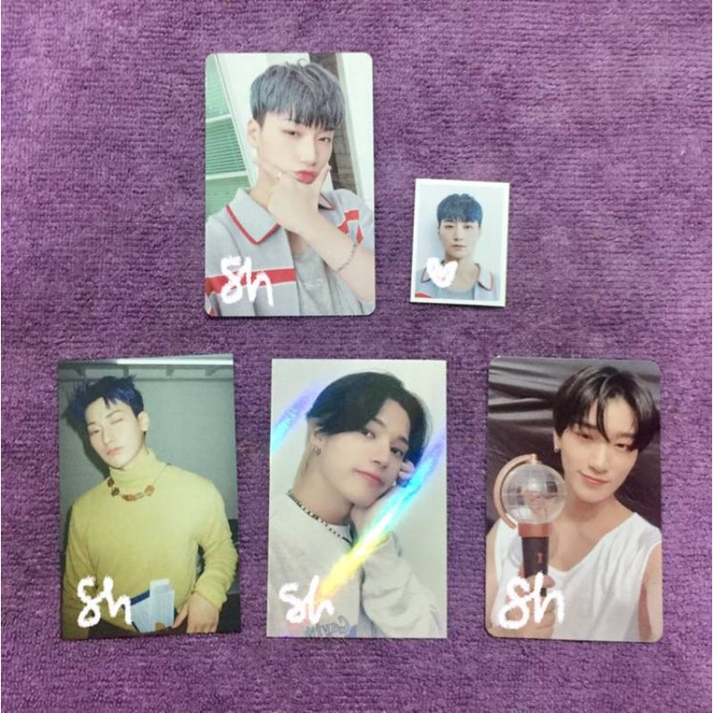 PHOTOCARD ATEEZ SAN WOOYOUNG WOOSAN BENEFIT MAKESTAR LIGHTSTICK ALBUM FEVER EPILOGUE ODE TO YOUTH