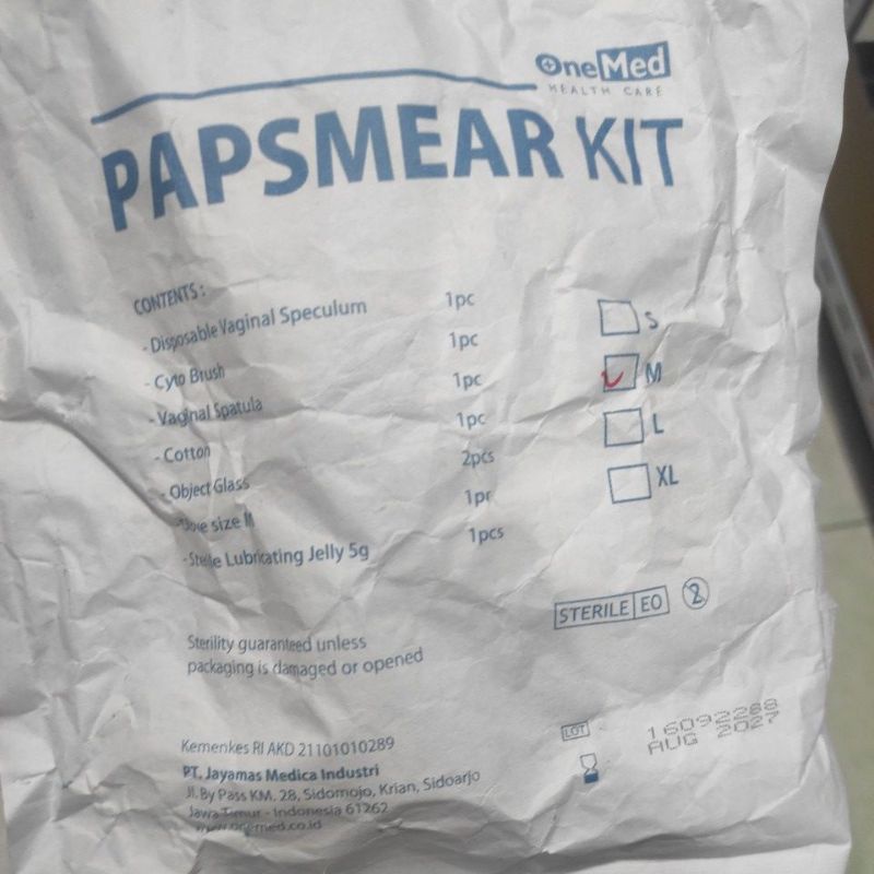 pasmear kit onemed