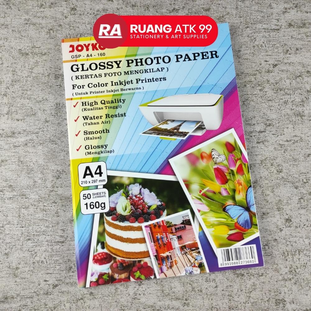 

Joyko Glossy Photo Paper A4 160 gsm 50 Sheets GSP-A4-160 Kertas Foto Glossy 50 Lembar 160 gsm