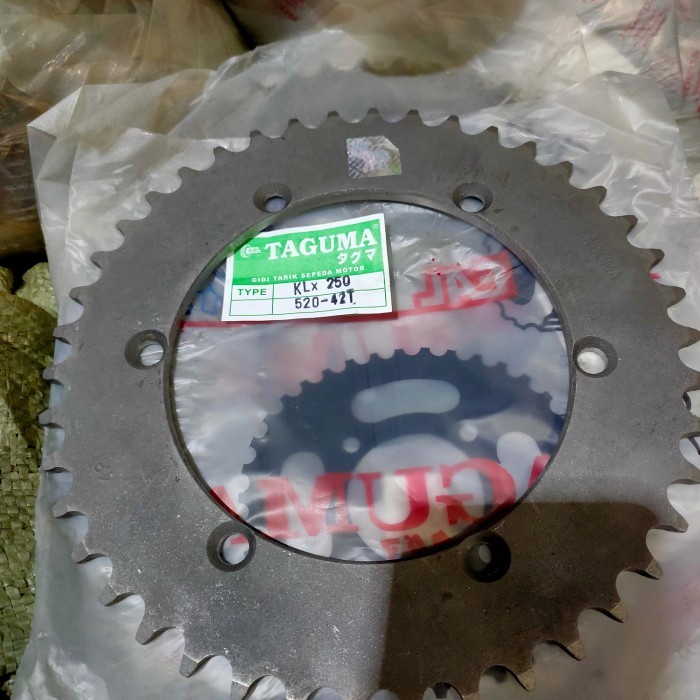 GIR GEAR BELAKANG KAWASAKI KLX 250 42-520 TAJIMA-TAGUMA