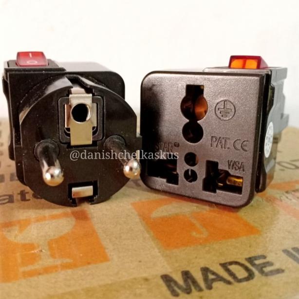 WONPRO OVER STEKER BLACK + SWITCH ON OFF 16A