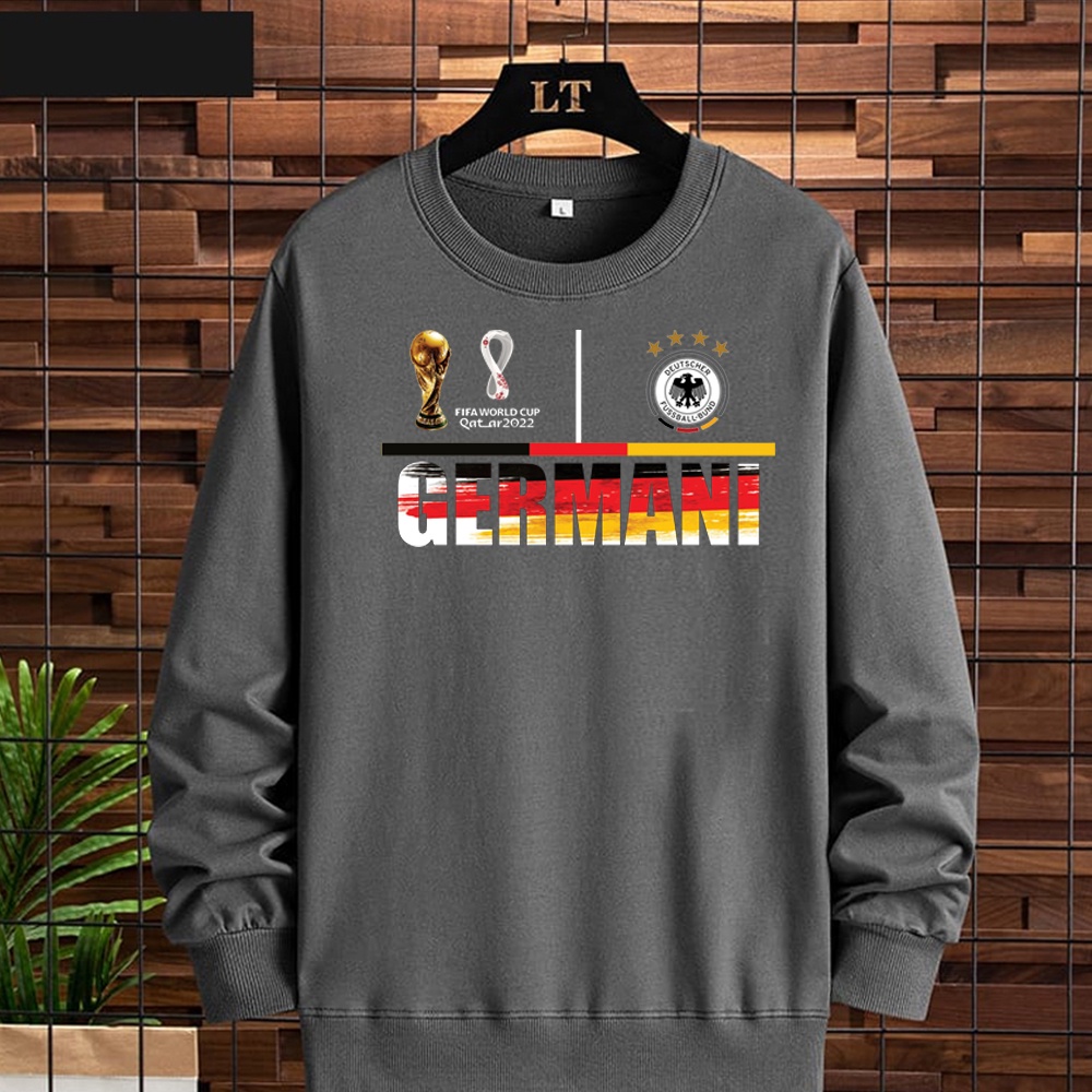 SWEATER PRIA / WANITA /UNISEX EDISI KHUSUS PIALA DUNIA 2022 GERMANI
