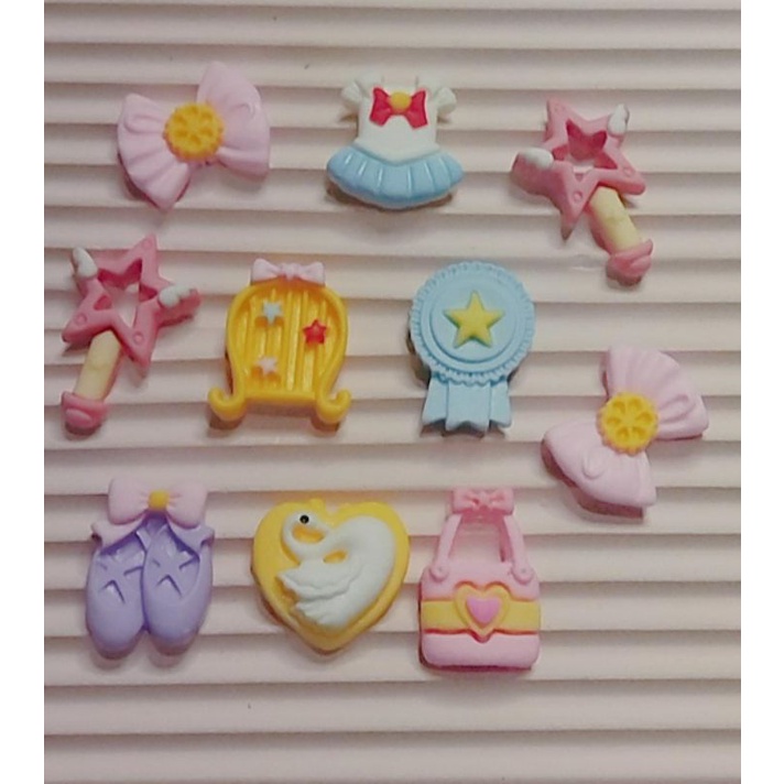 (10pcs) Resin Clay Princess Stuff