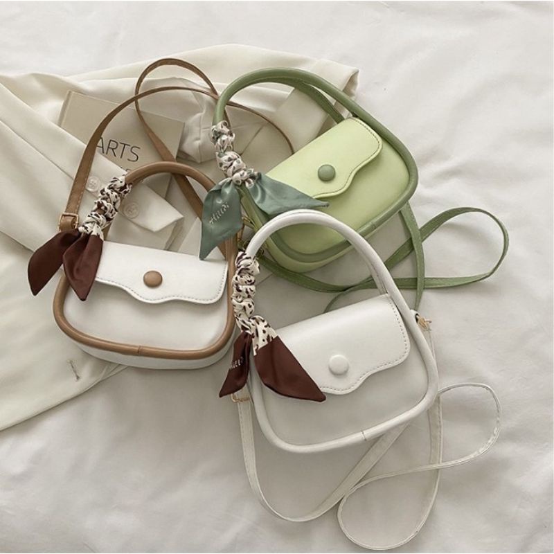 (COD) YF DORA(FREE SYAL/TWILLY) TAS SELEMPANG WANITA/SLING BAG/TAS BAHU/SHOULDER BAG