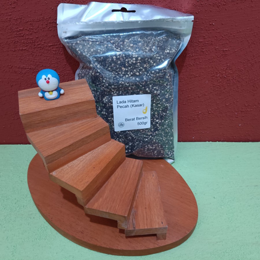 

Lada Hitam Kasar 500 gram / Cracked Black Pepper 1/2 kg Pecah / Rempah / Bumbu Masak / Spices