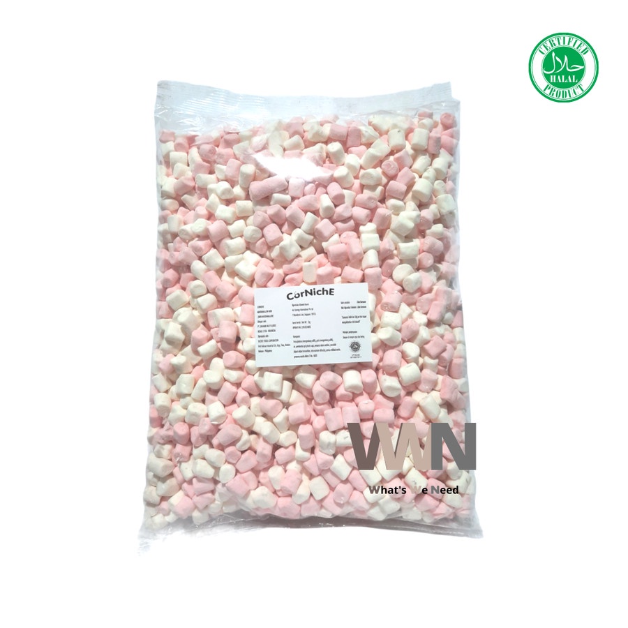 

Corniche Mini Pink White Marshmallow 1kg