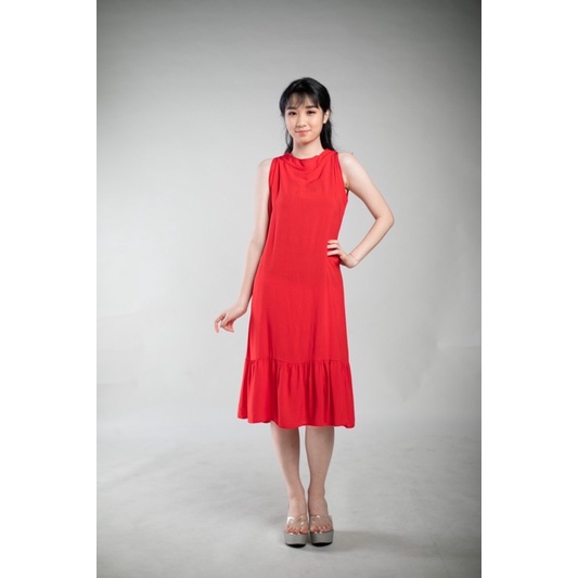 dress dashion wanita special christmas / christmas dress eboni