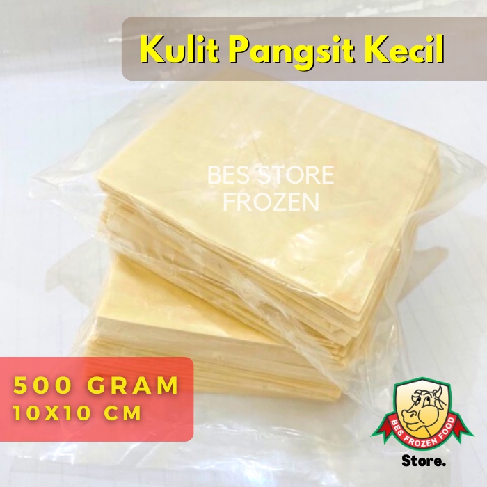 

BES - Kulit Pangsit Sedang 10x10cm 500gram
