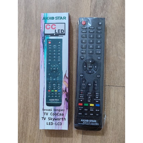 REMOTE  TV LED/LCD COOCAA AKKO