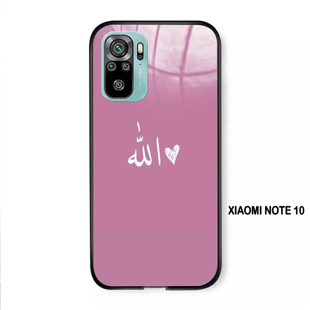 Softcase Kaca XIAOMI REDMI NOTE 10  - Case Handphone XIAOMI REDMI NOTE 10 [T21]
