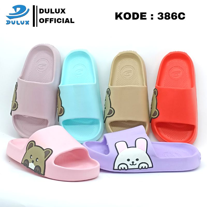 DULUX - SANDAL SLOP ANAK PEREMPUAN LUCU 386C UKURAN 30-35