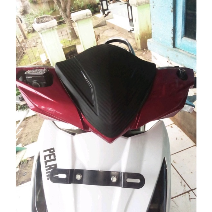 NEW Visor windshield honda beat fi esp focus HITAM KILAT dan karbon VISOR BEAT FI BEAT ESP VISOR ANTI PECAH