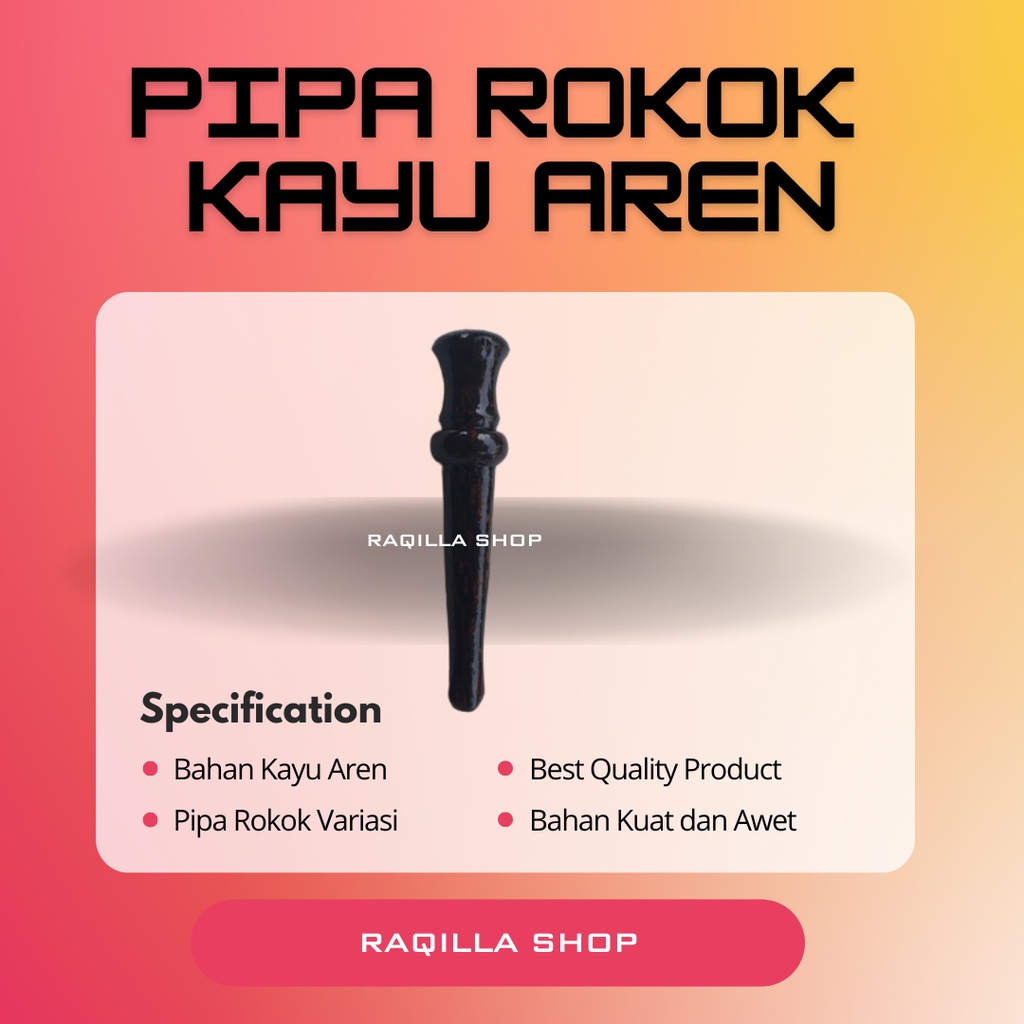 Once Pipa Rokok Kayu Aren