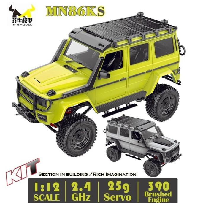 MN86KS MN 86KS Mercedes G500 RC KIT Crawler 390 1/12 4WD with Motor