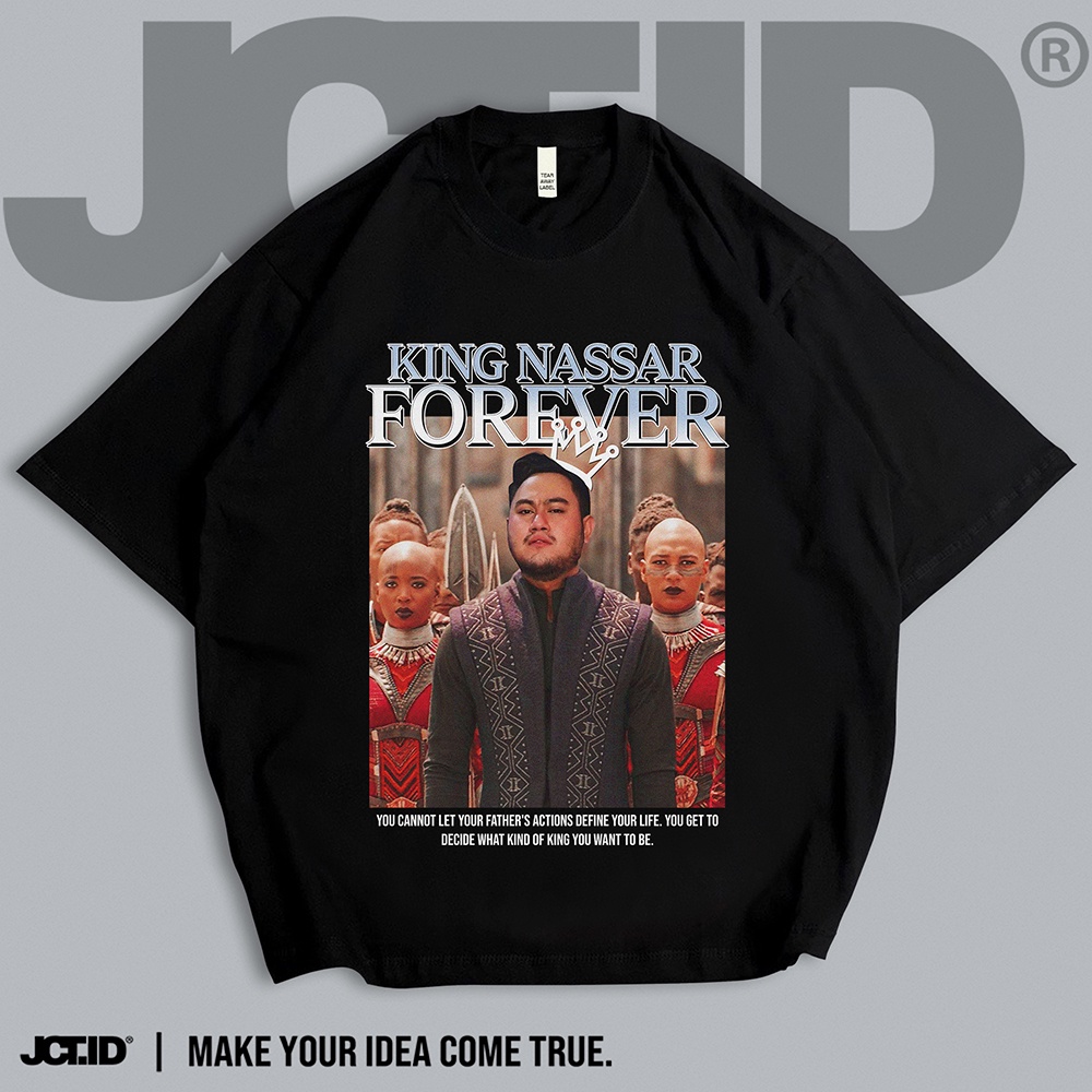 KAOS OVERSIZED WAKANDA FOREVER KING NASSAR