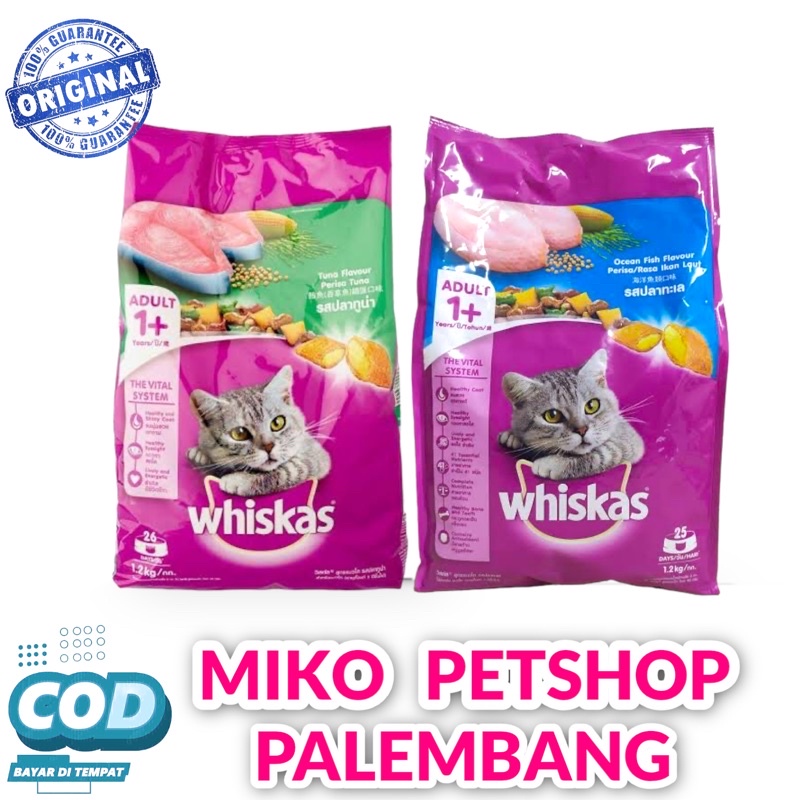 Makanan Kucing WHISKAS Adult Freshpack 480gram