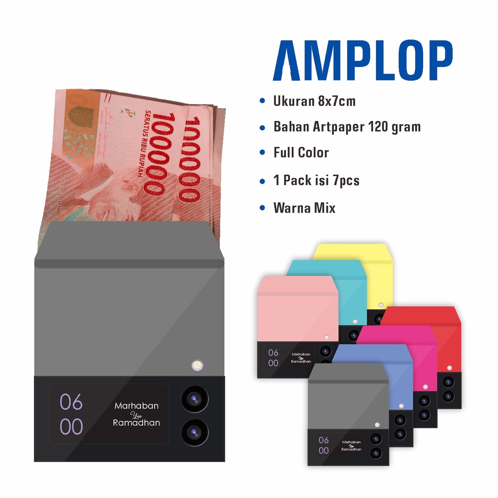 

AMPLOP THR UNIK // AMPLOP UANG // AMPLOP LEBARAN
