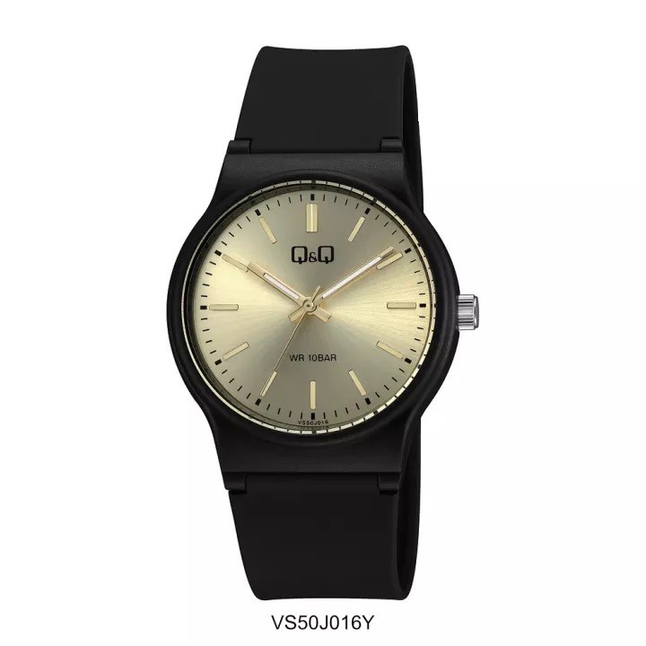 SALE Jam Tangan Wanita Sporty Casual Rubber Analog Original Q&amp;Q QnQ QQ VS50 VS50J Series