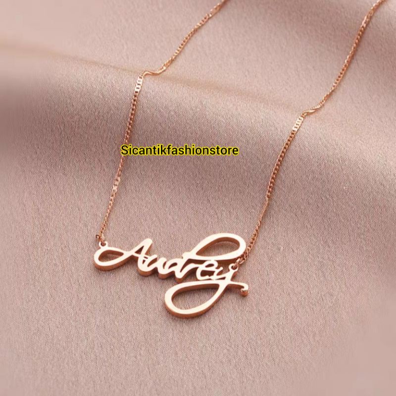 KALUNG TITANIUM WANITA TRENDING ASLI TITANIUM ANTI KARAT SELAMANYA KALUNG TITANIUM FASHION STYLE WANITA KOREA HARIAN PEREMPUAN KADO ULANG TAHUN PERGI PESTA