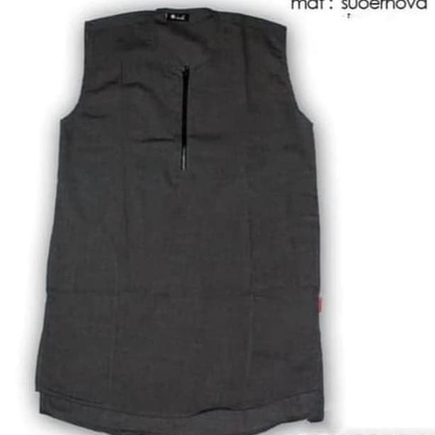 ROMPI SHOLAT / ROMPI PERLENGKAPAN SHOLAT / GAMIS PRIA OUTWEAR - Abu-abu, L